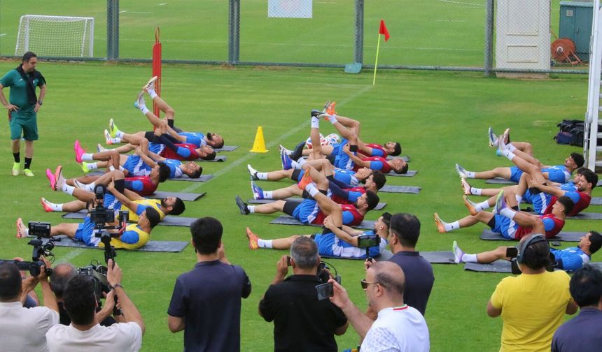 İran, Dünya Kupası hazırlıklarına Antalya'da başladı