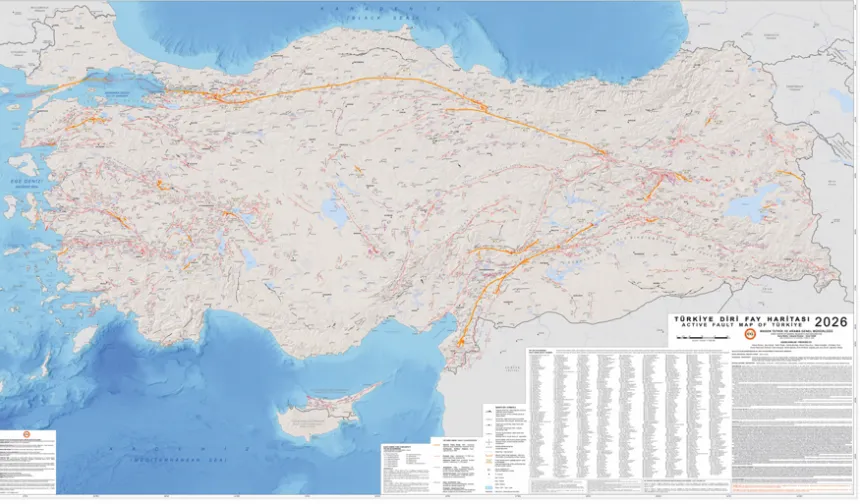 Türkiye'nin deprem haritası güncellendi!! 215 yeni fay keşfedildi