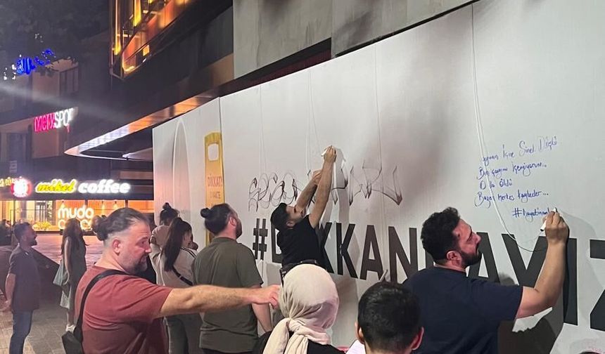 Bursa'da inşaat brandası not defterine dönüştü!! Gören yazıyor..