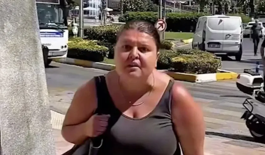 Polis ekiplerine zorluk çıkaran kadın olay oldu