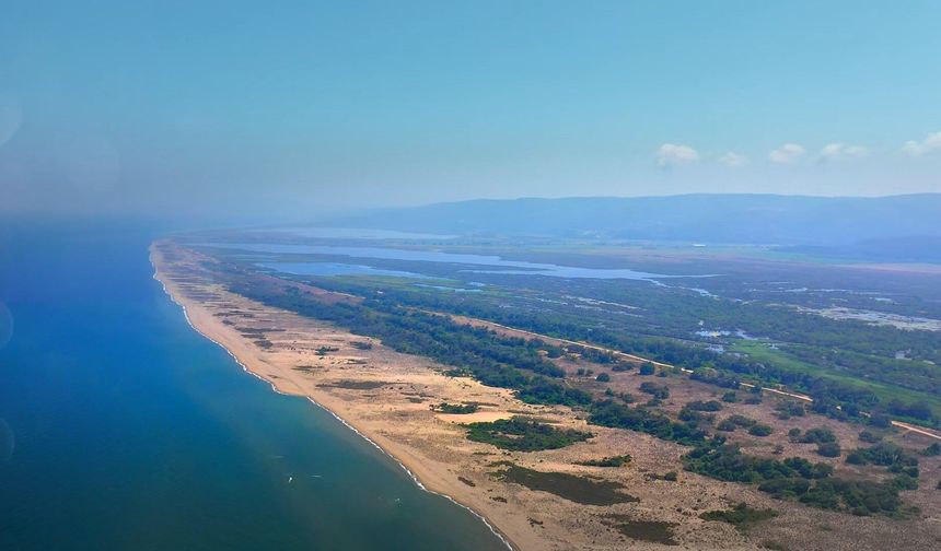 Türkiye'nin tek parça en uzun sahili Bursa'da