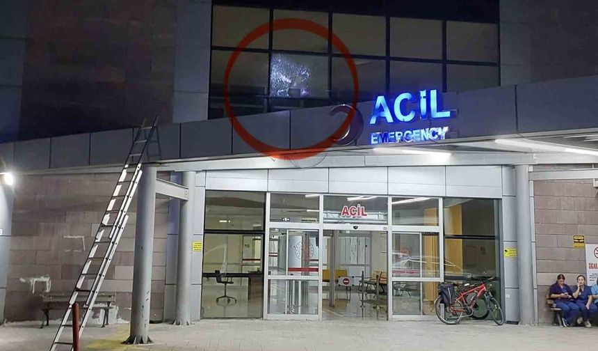 Hastaneye kurşun isabet etti: Silahla ateş eden şahıs yakalandı