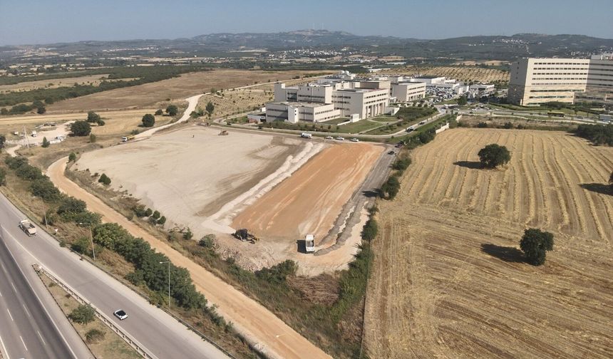 Bursa Şehir Hastanesi otoparkı bu ay hizmete açılacak