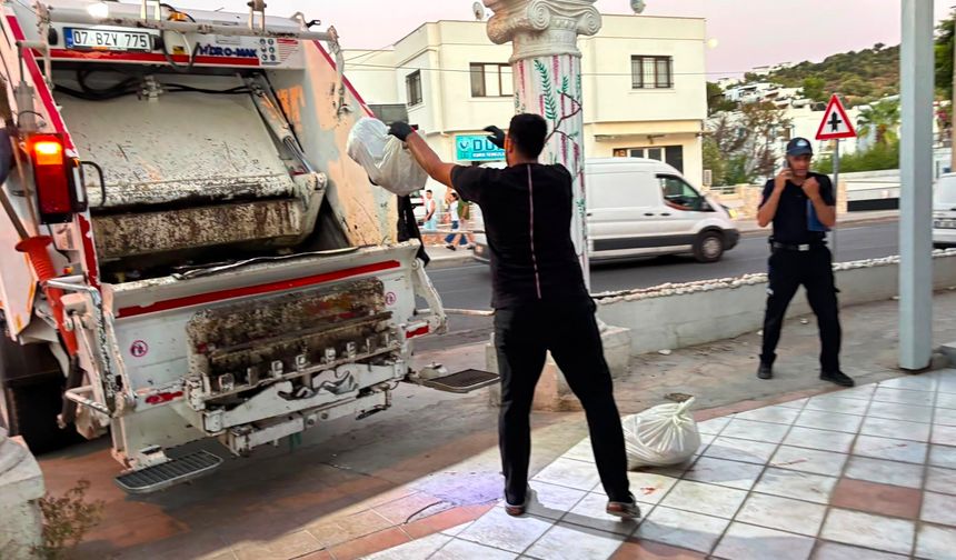 Bodrum'da kapalı kasap deposundan 400 kilo bozuk et çıktı