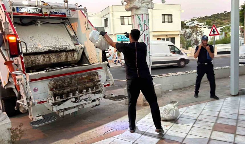 Bodrum'da kapalı kasap deposundan 400 kilo bozuk et çıktı