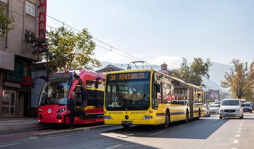 Bursa'da toplu ulaşıma zam