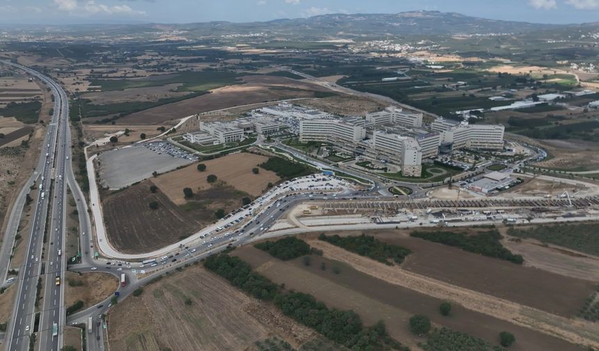 Bursa'da Şehir Hastanesi metrosunda yüzde 80 seviyesi geçildi