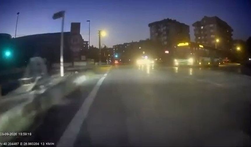 Kırmızı ışıkta geçen otobüs şoförü: "Ne olacak cezamızı çekeriz"