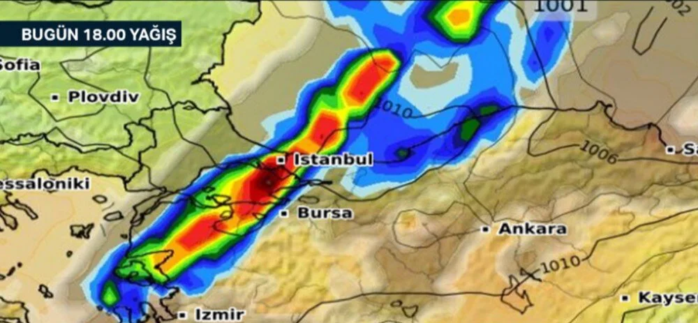 Bursa için saat verildi, sele ve doluya dikkat!