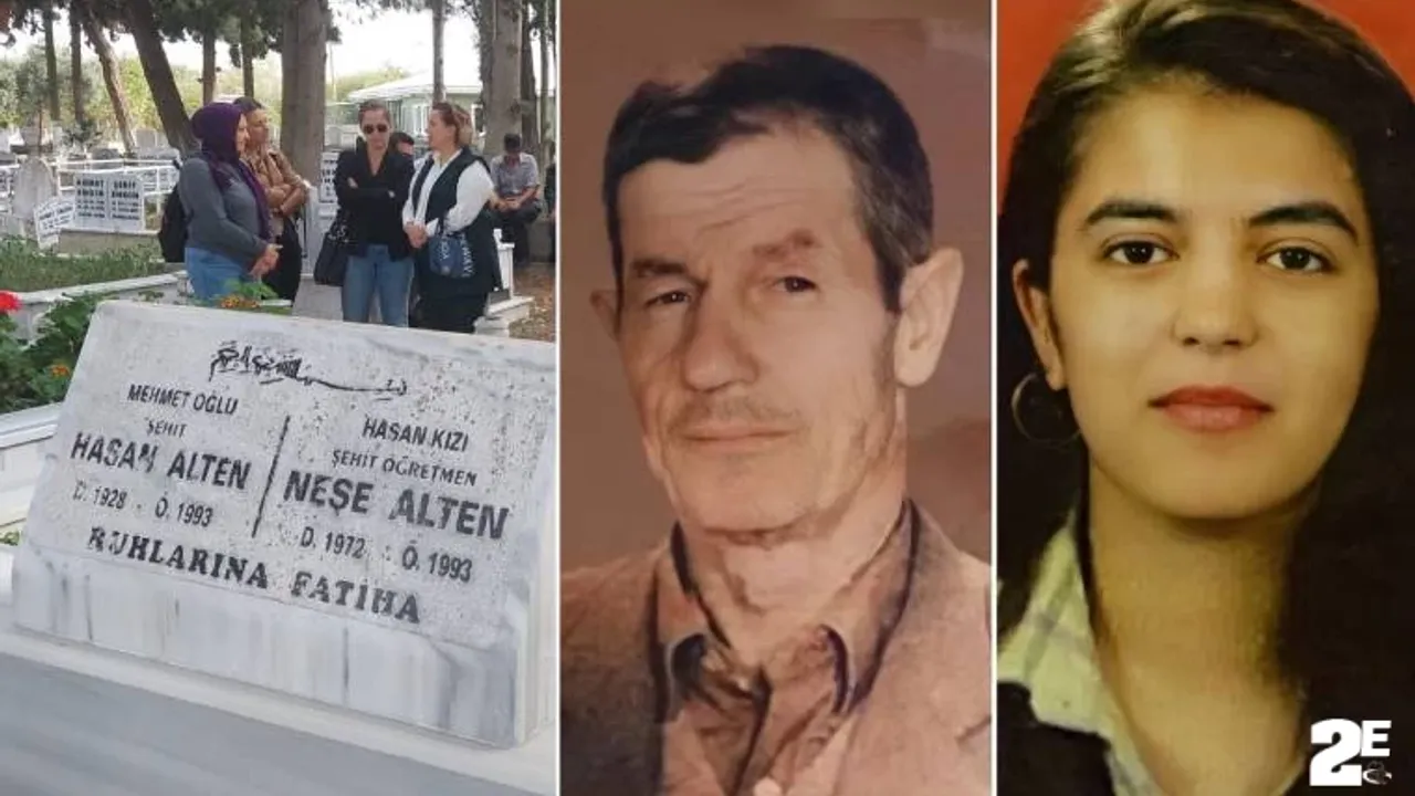 Sehit Nese Ogretmen Ve Babasi Mezari Basinda Anildi 1698316138